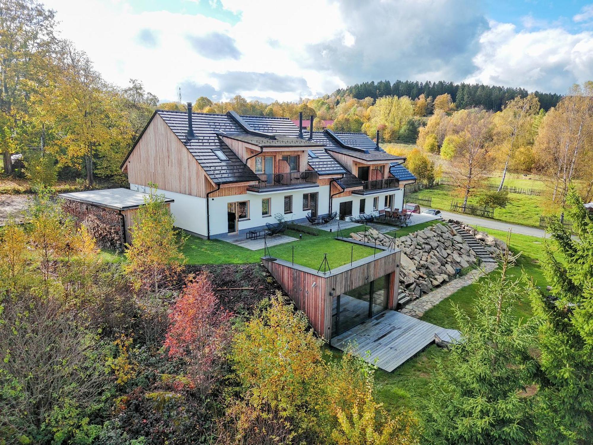Apartmany Lipno Přední Výtoň Exterior foto